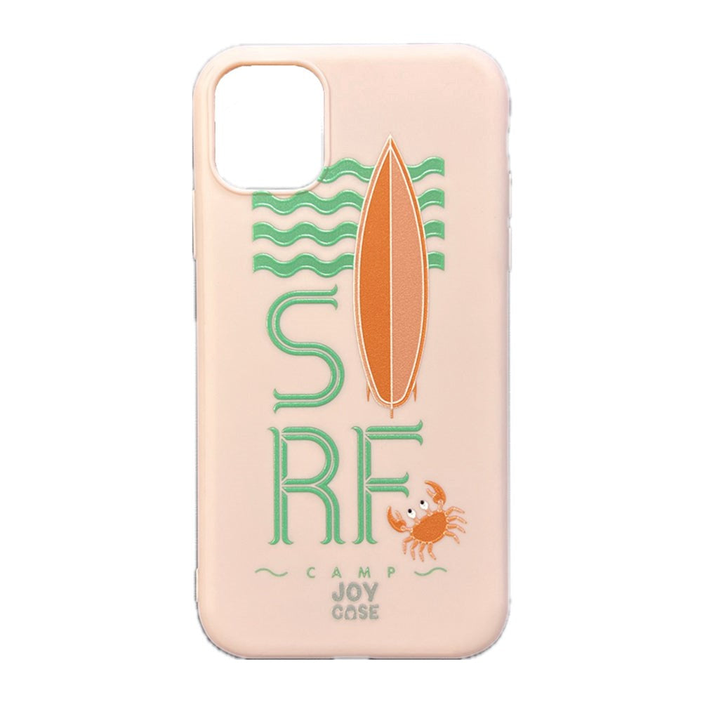 iPhone 11 Joy Case Flexibelt Plast Skal m. Tryck - Surf