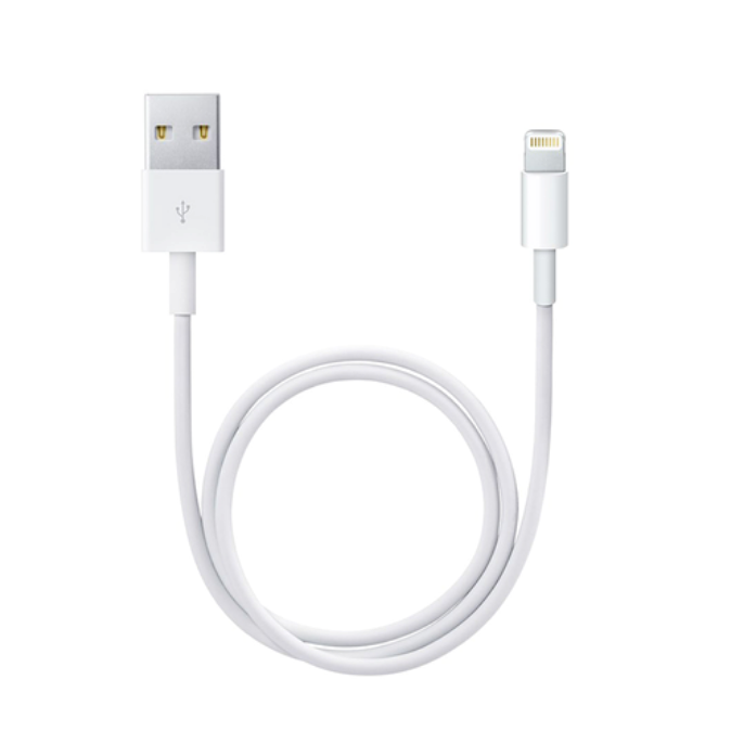 Original Apple Lightning Kabel 1 m. (MUQW3ZM/A) - Vit