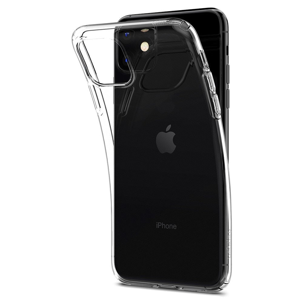 iPhone 11 Spigen Liquid Crystal Skal - Transparent