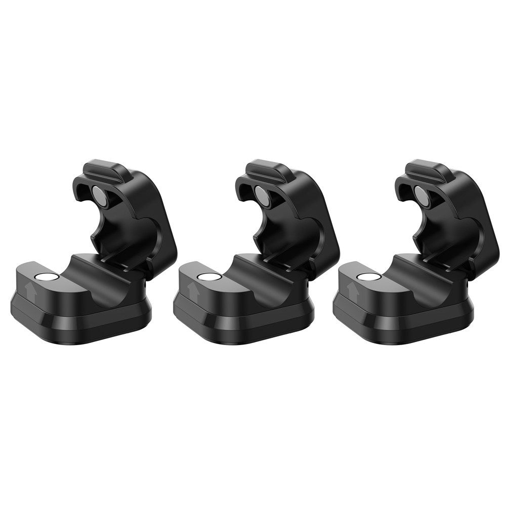 JOYROOM Magnetisk Kabelhållare – 3 st – Svart