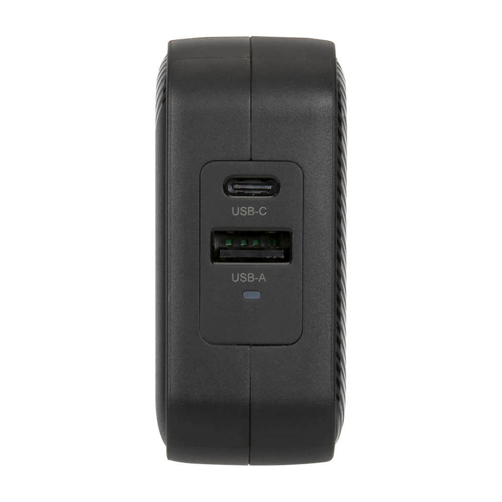 Targus 65W GaN PD Väggladdare med USB-C, USB-A och Reseadaptrar - Svart