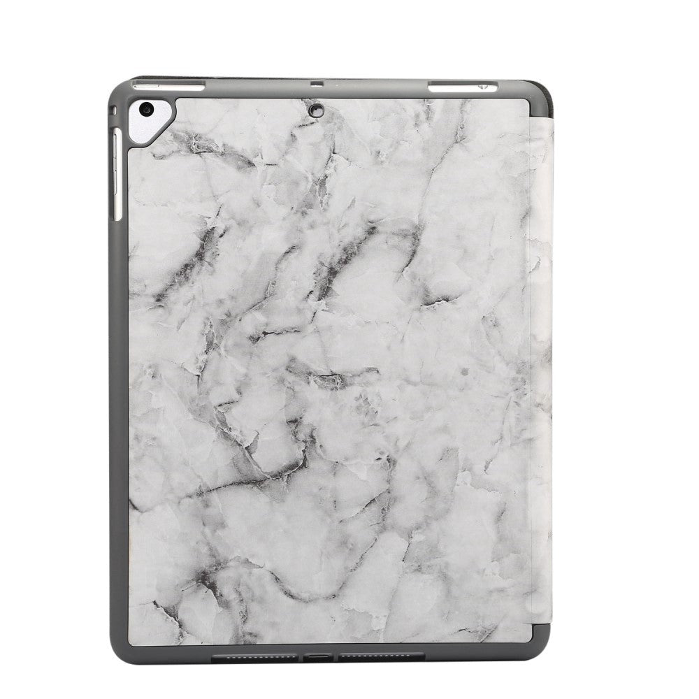 iPad Fodral - Sindal Marble Series Total Protection Fodral - Grå Marmor
