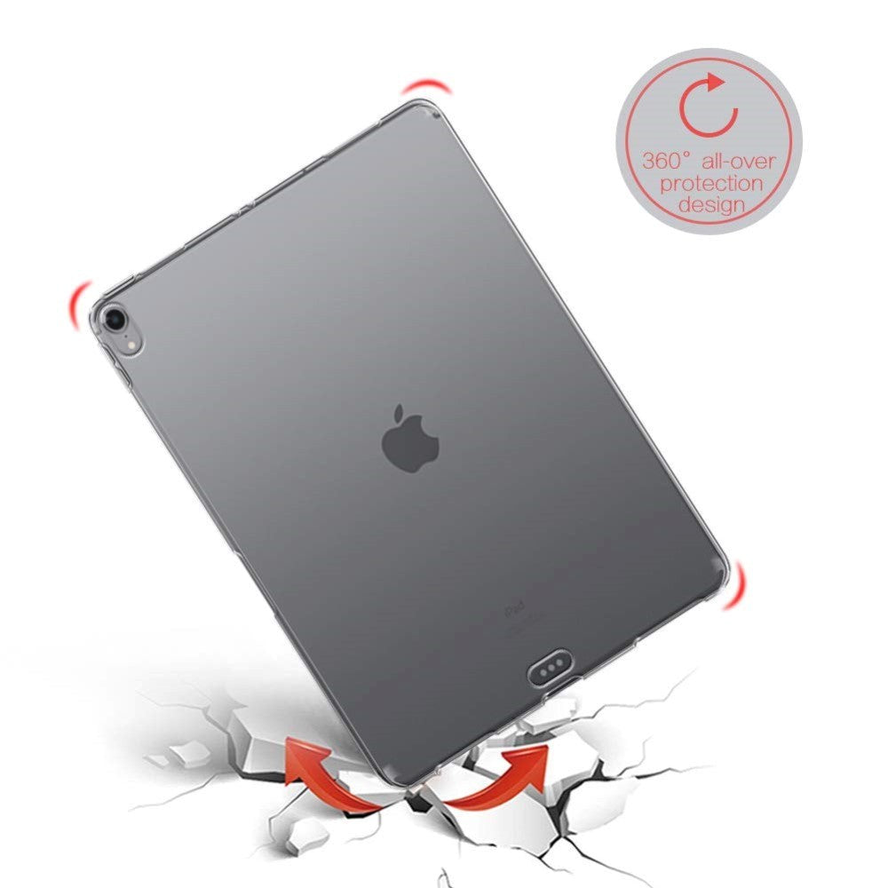 iPad Air 10.9-11" (2025-2020) / Pro 11" (2022-2018) Clear Skal TPU - Transparent
