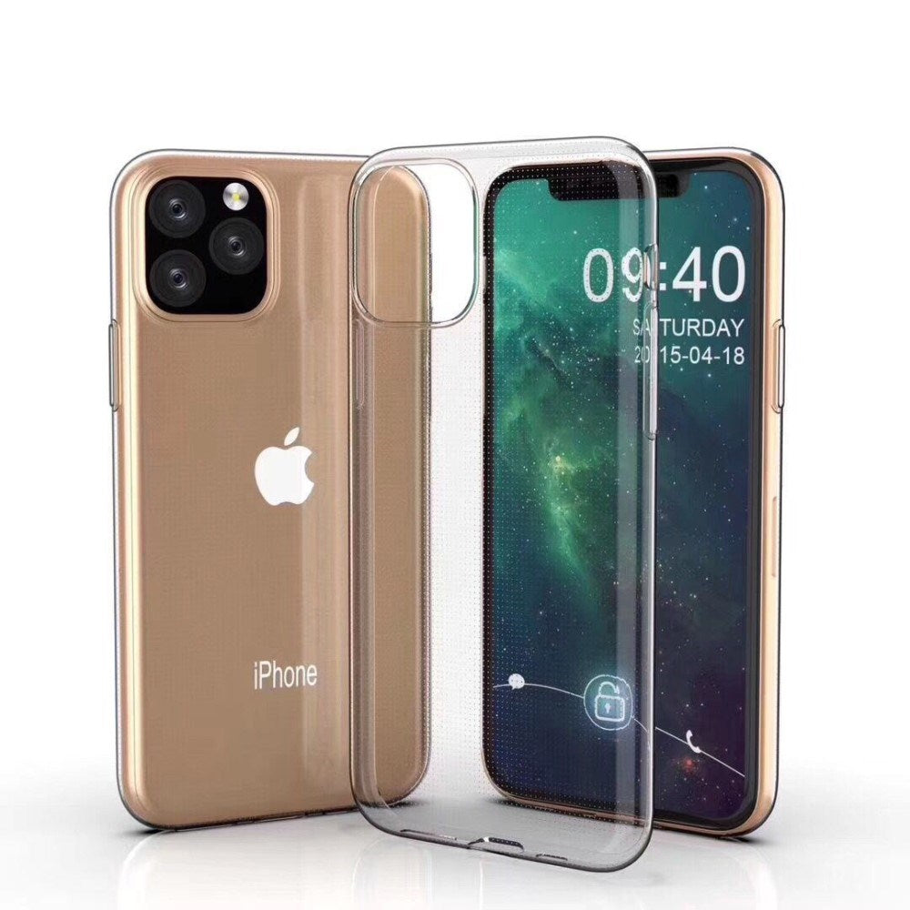 EIDERWOOD iPhone 11 Pro Max Flexibelt Plast Skal - Genomskinlig
