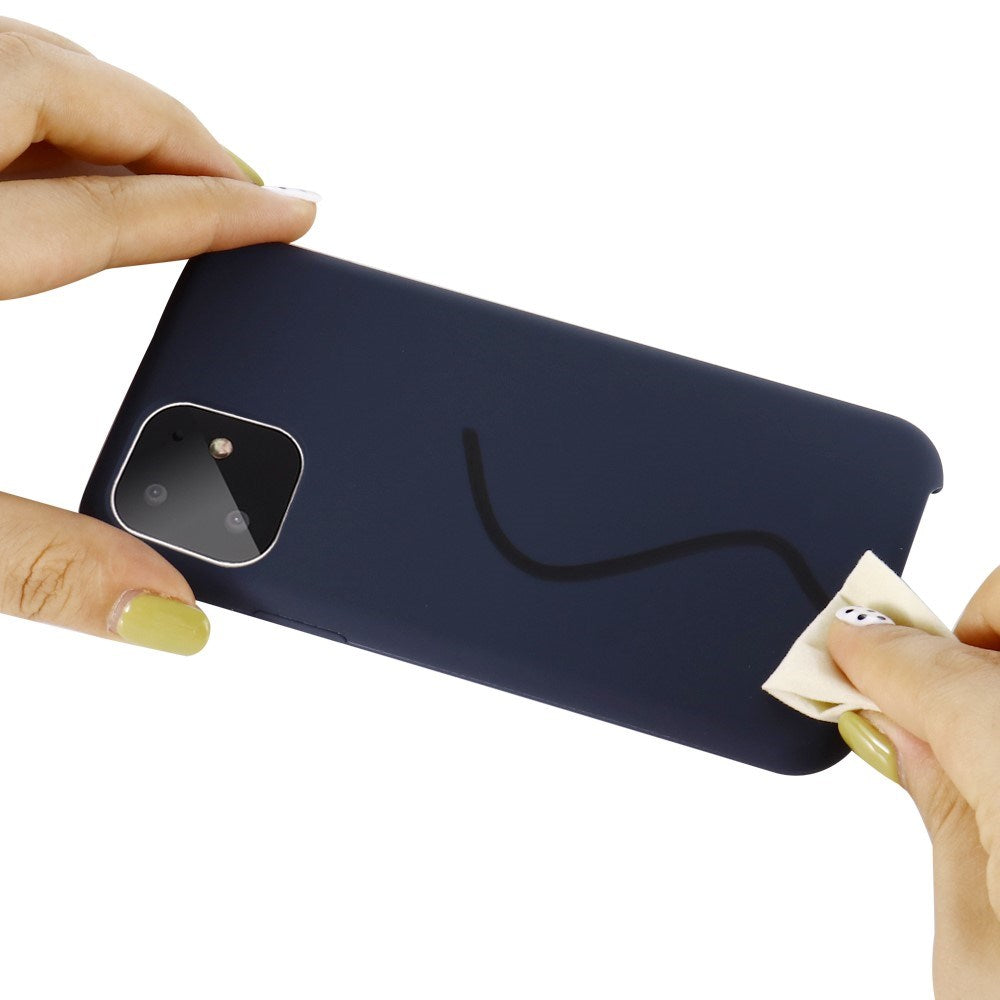 EIDERWOOD iPhone 11 Pro Fodrat Silikon Skal - Mörkblå