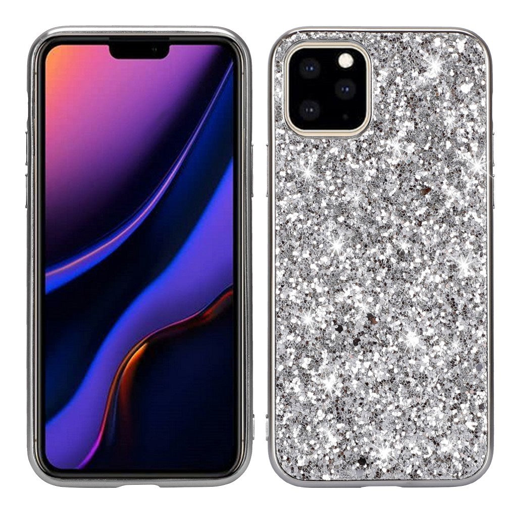 EIDERWOOD iPhone 11 Pro Max Glitter Hybrid Skal - Silver