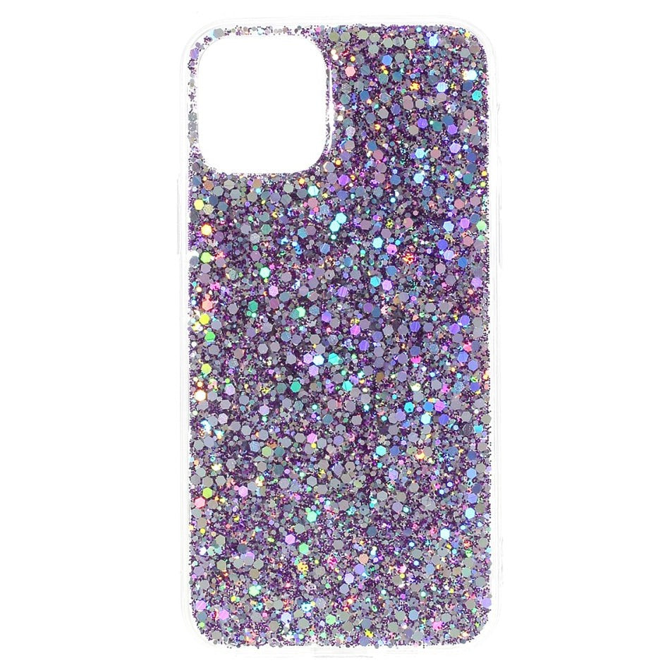 iPhone 11 Pro Skal - Lila Glitter