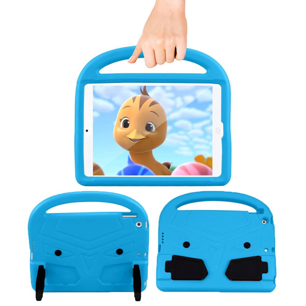 iPad 10.2" (2021 / 2020 / 2019) Barnskal med Stativfunktion och Handtag - Blå