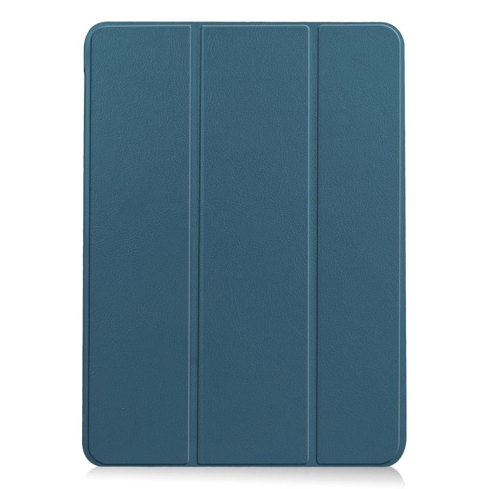 EIDERWOOD iPad Air 10.9-11" (2025-2020) Tri-fold Fodral Litchi-textur - Grön