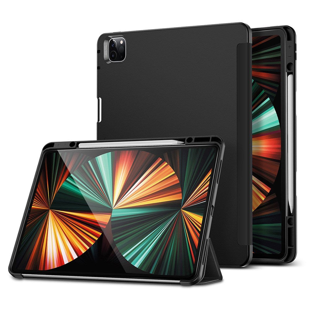 iPad Pro 12.9 (2022 / 2021 / 2020) ESR Rebound Plastik Fodral - Svart