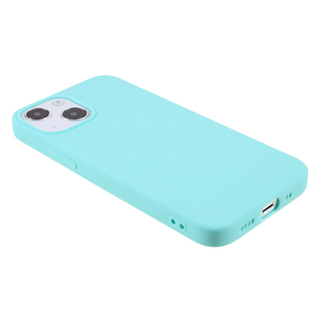 iPhone 13 Mini Skal Flexibel TPU-plast - Cyan