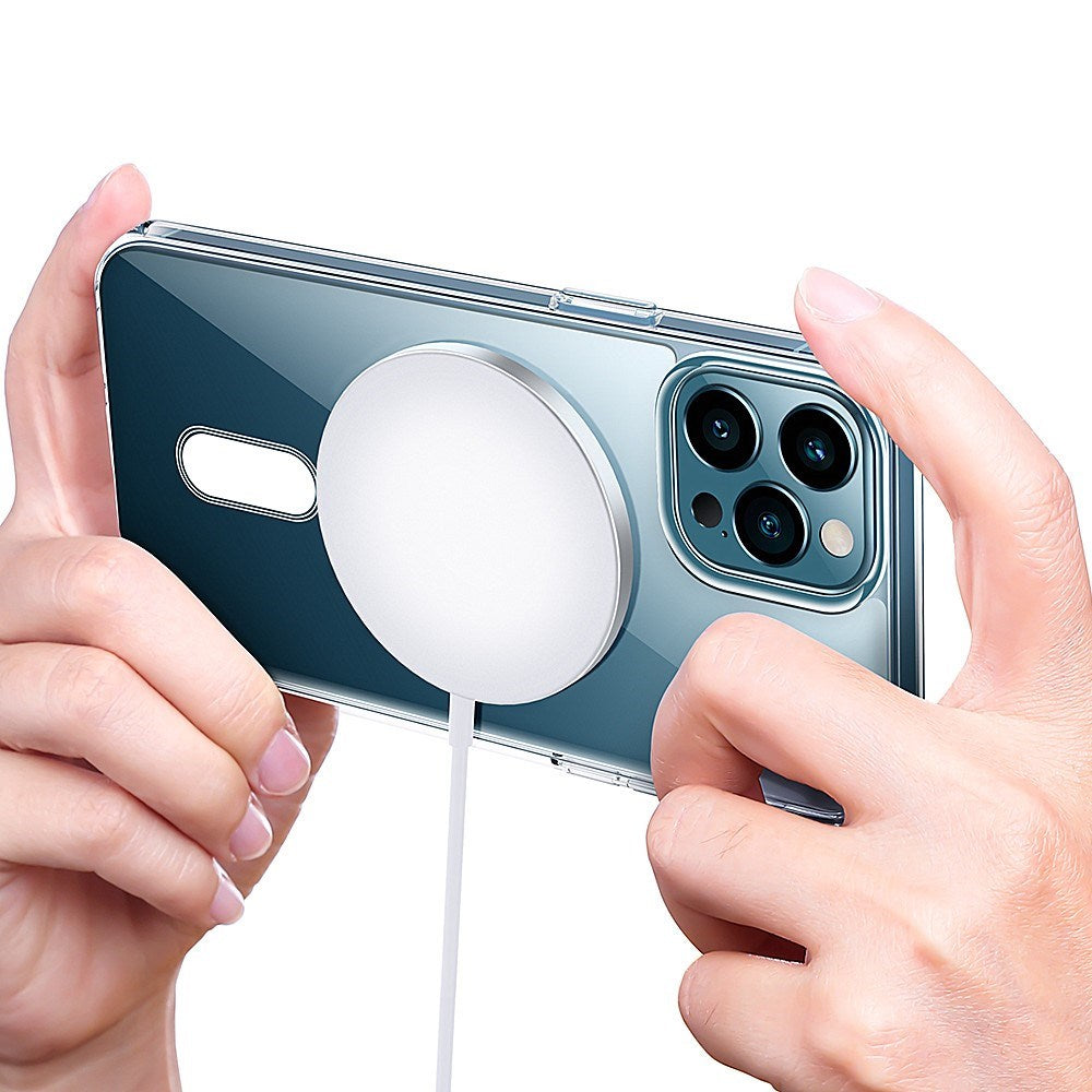 EIDERWOOD iPhone 13 Mini Flexibelt Plast Skal - MagSafe Kompatibel - Transparent