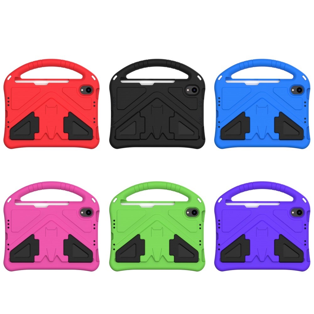 EIDERWOOD iPad mini (2024) / mini (2021) Barnskal med Kickstand - Svart