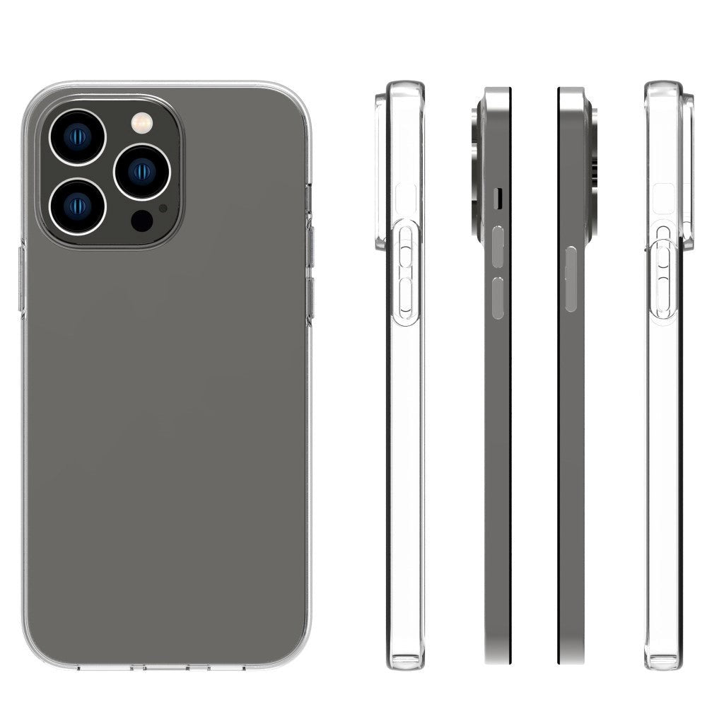iPhone 14 Pro Max Ultra Slim Flexibelt Skal - Transparent