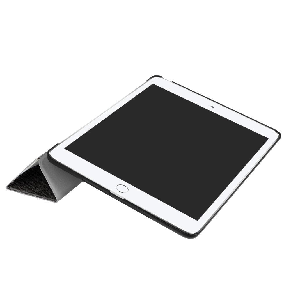 iPad 9.7" (2018) / iPad 9.7" (2017) Tri-fold Fodral Läder - "Don't Touch My Pad"