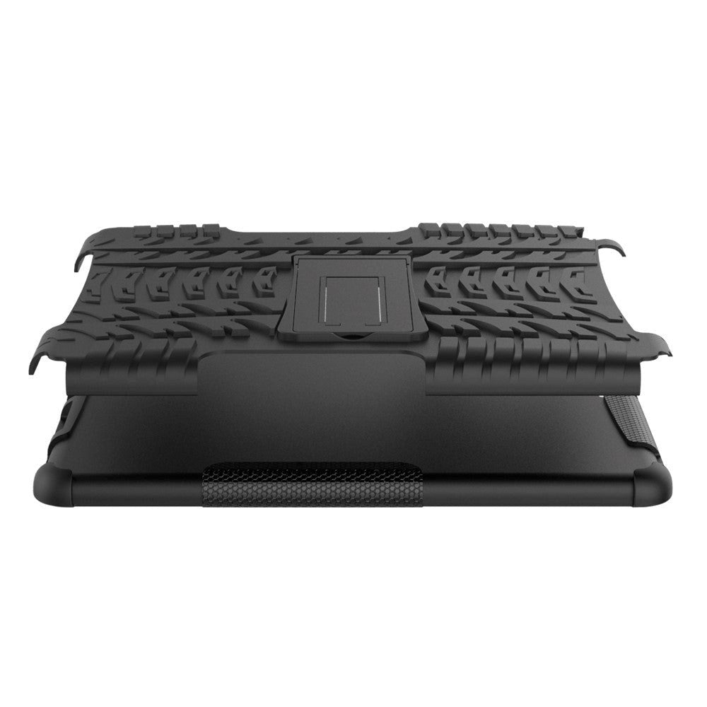 iPad 9.7" (2018) / iPad 9.7" (2017) Hard Case Skal med Stativfunktion - Svart