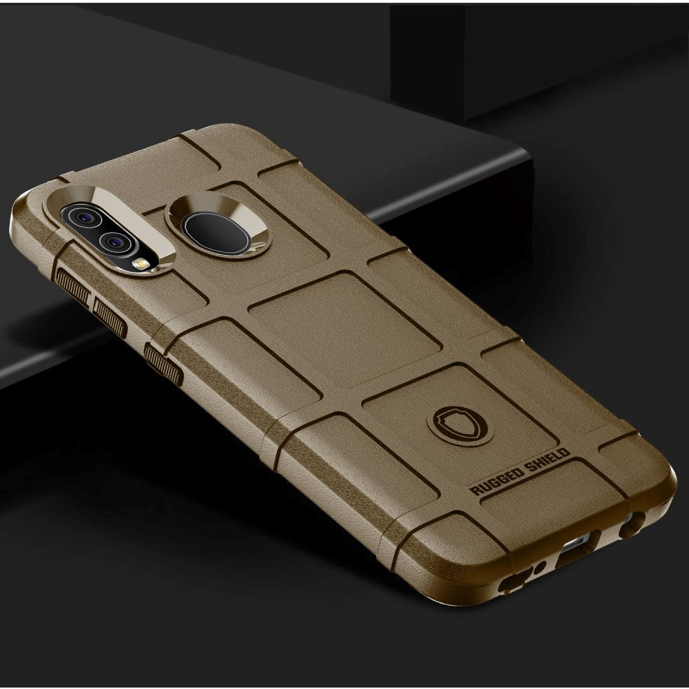 Samsung Galaxy A30 Robust Shield Case - Brown