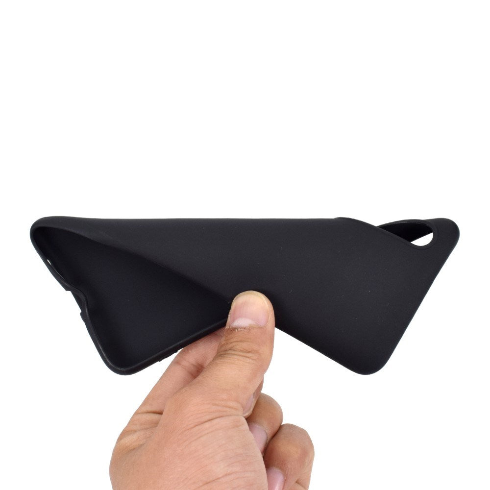 EIDERWOOD Samsung Galaxy A30s / A50 Flexibelt Plast Skal - Svart