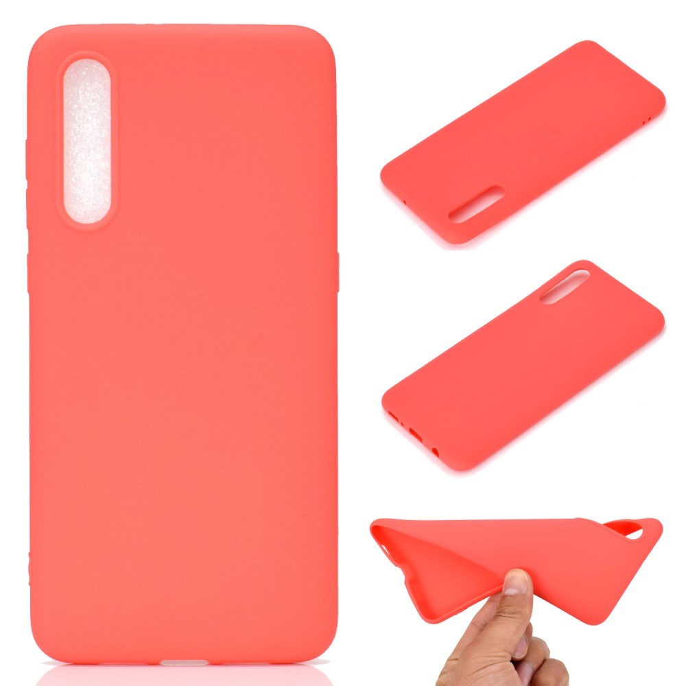 EIDERWOOD Samsung Galaxy A30s / A50 Flexibelt Plast Skal - Pink
