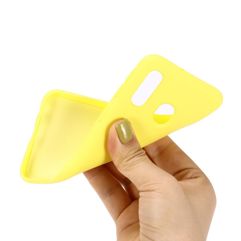 EIDERWOOD Samsung Galaxy A40 Silikon Skal - Gul