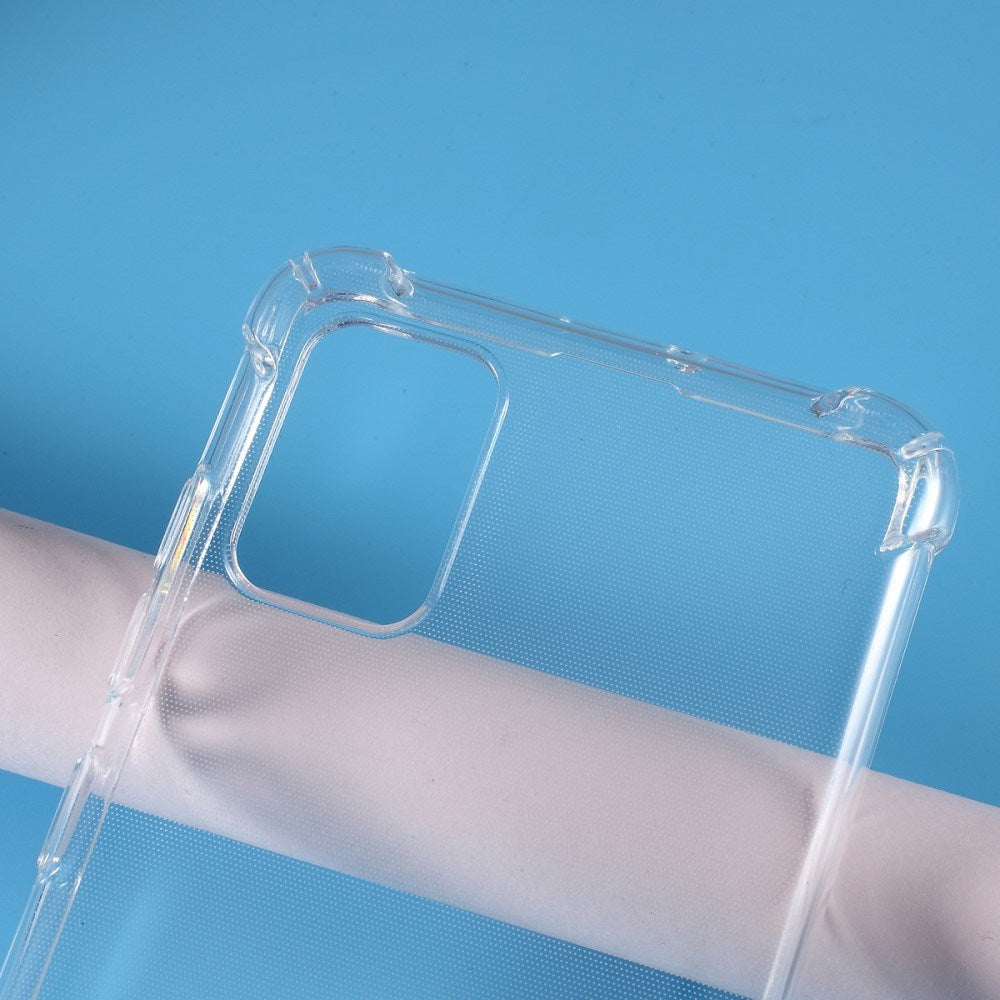 EIDERWOOD Samsung Galaxy A51 Plast Skal m. Stötdämpande Hörn - Genomskinlig