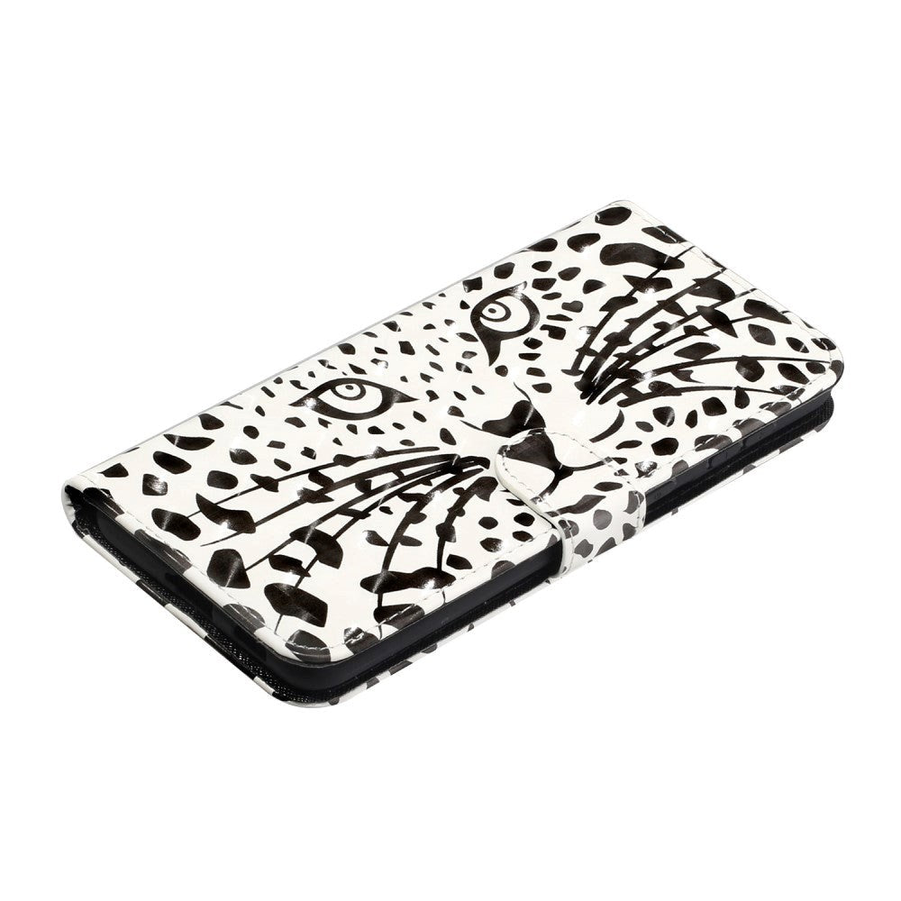 Samsung Galaxy S21+ (plus) Light Spot Plånboksfodral - Leopard