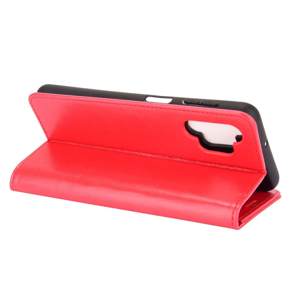 Samsung Galaxy A32 (5G) Neutral läderplånbok Röd