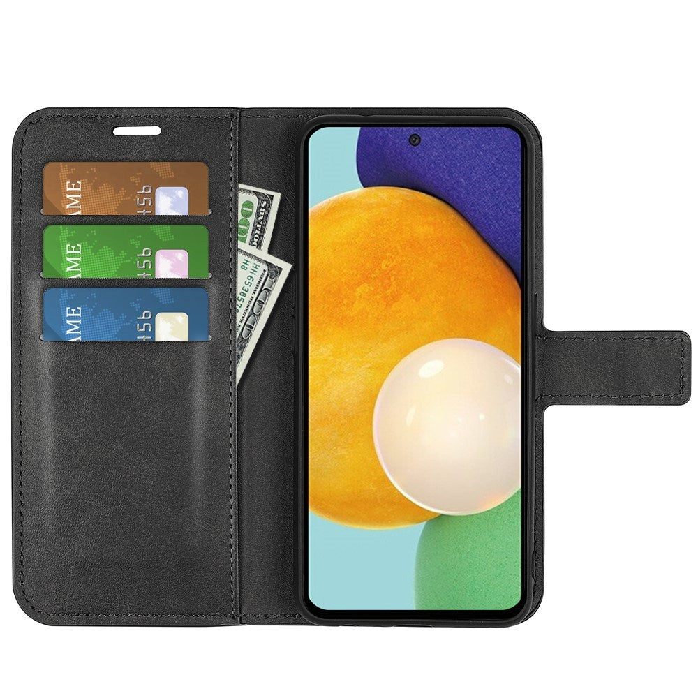 EIDERWOOD Samsung Galaxy A13 (4G) Konstläder Flip Fodral - Svart