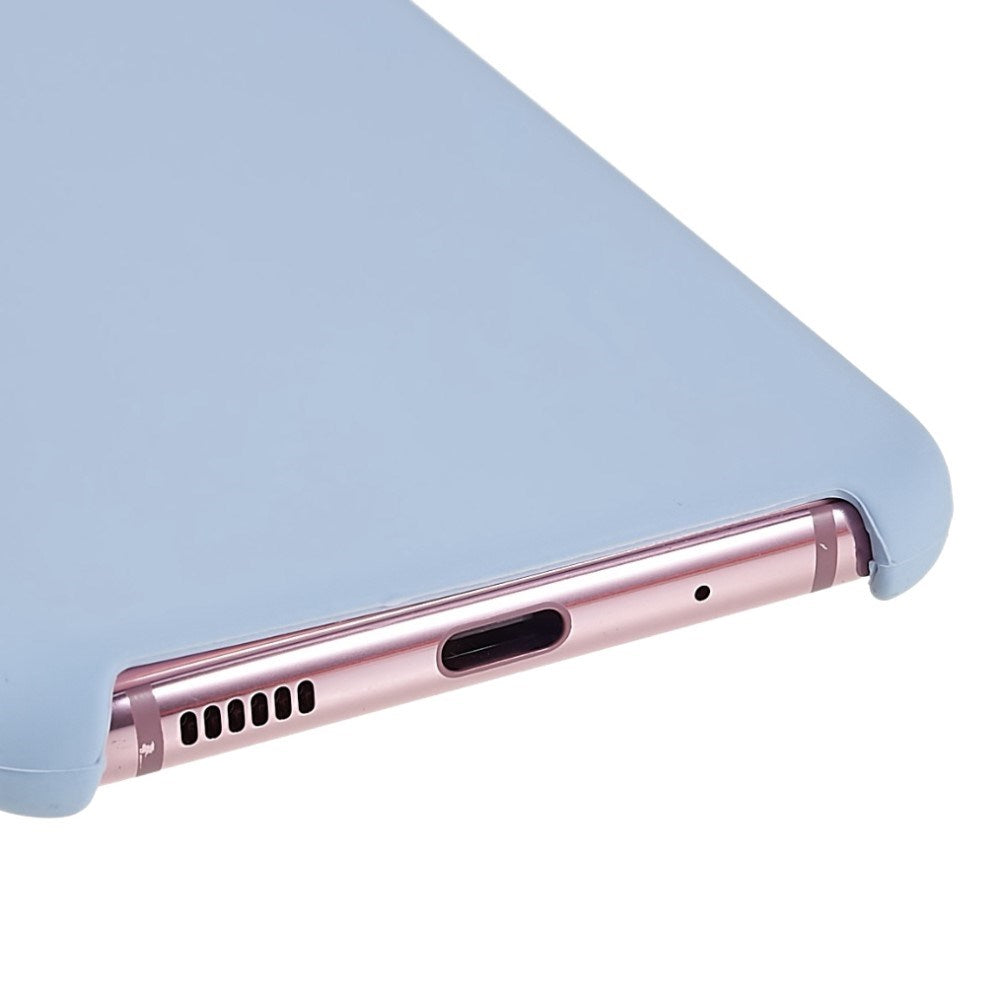 EIDERWOOD Samsung Galaxy S20 Fodrat Silikon Skal - Ljusblå