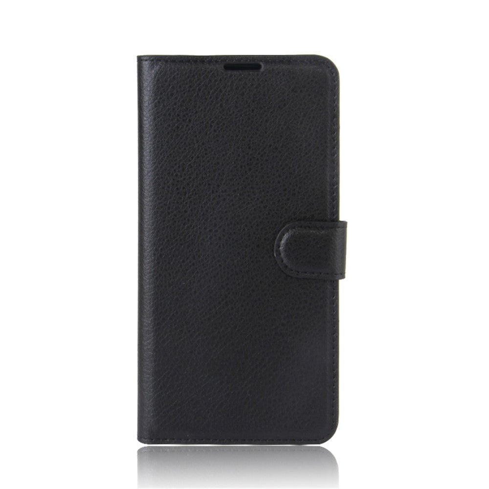 Samsung Galaxy Xcover 4 / 4s Soft Pouch Leather Wallet Case Black