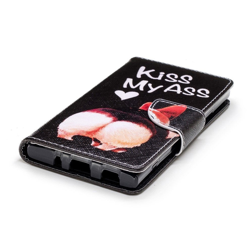 Sony Xperia XA2 Plånboksfodral PU-läder - Kiss