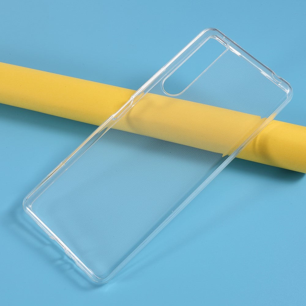 Sony Xperia 1 II Flexibelt plastskal - Transparent
