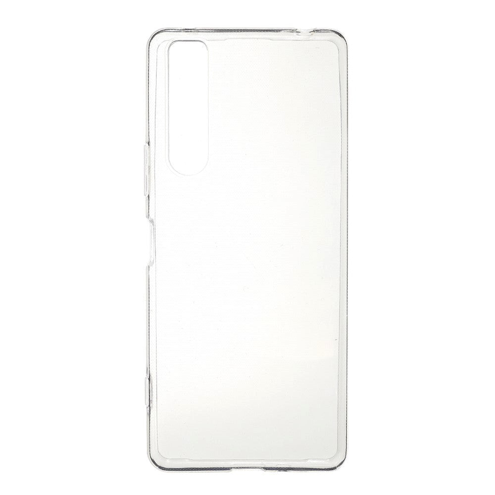 Sony Xperia 1 II Flexibelt plastskal - Transparent
