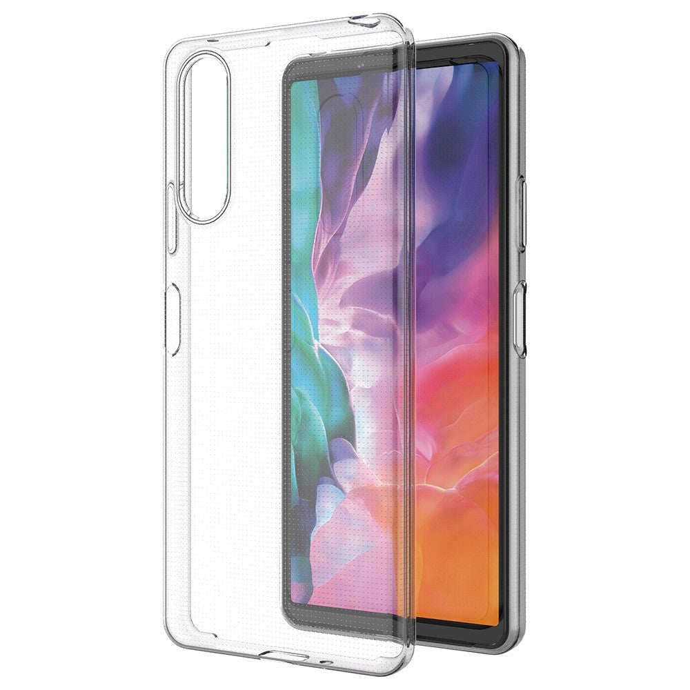 Sony Xperia 10 IV Flexibelt plastskal - Transparent