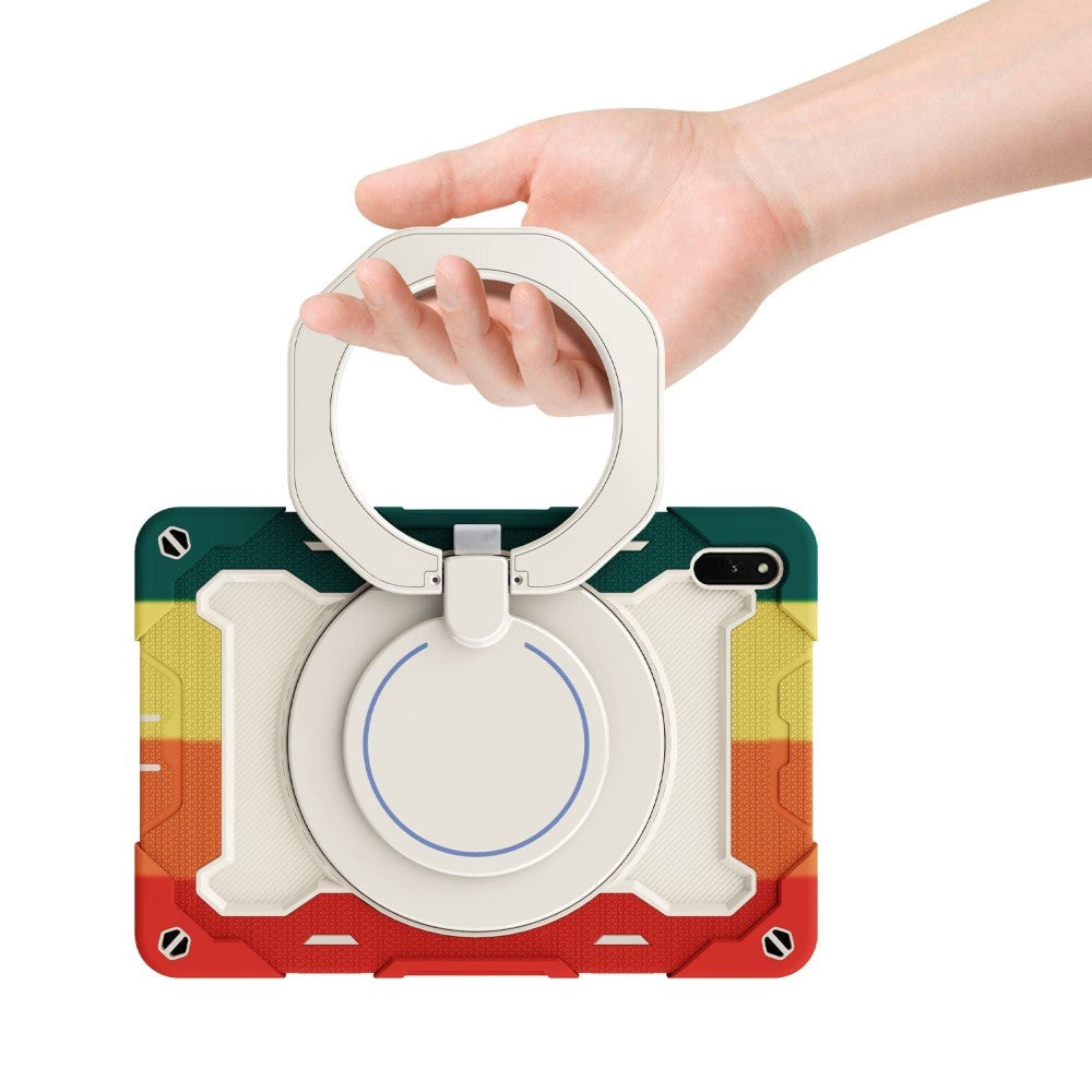 Huawei MatePad 11 Tåligt Skal med Stativfunktion, Handhållare och Touch Pen Hållare - Multifärgad