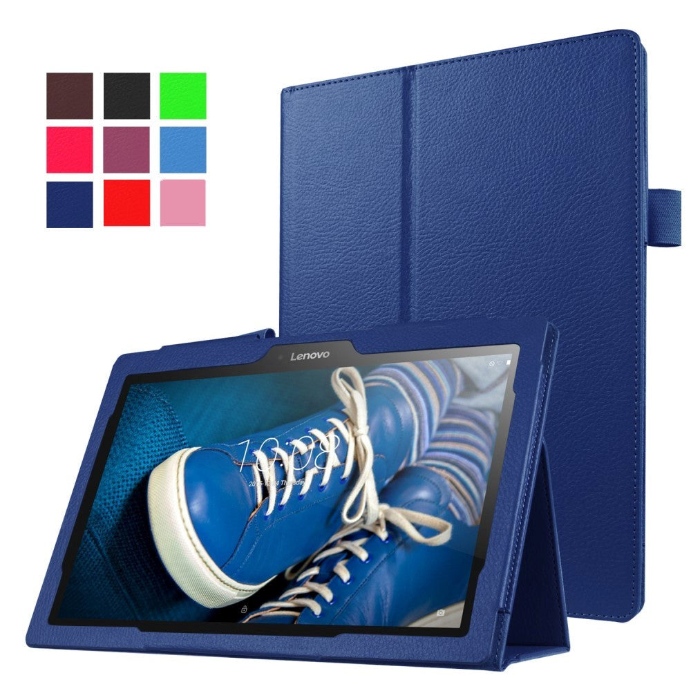 Lenovo Tab 10 (TB-X103F) Klassiskt Fodral - Mörkblå