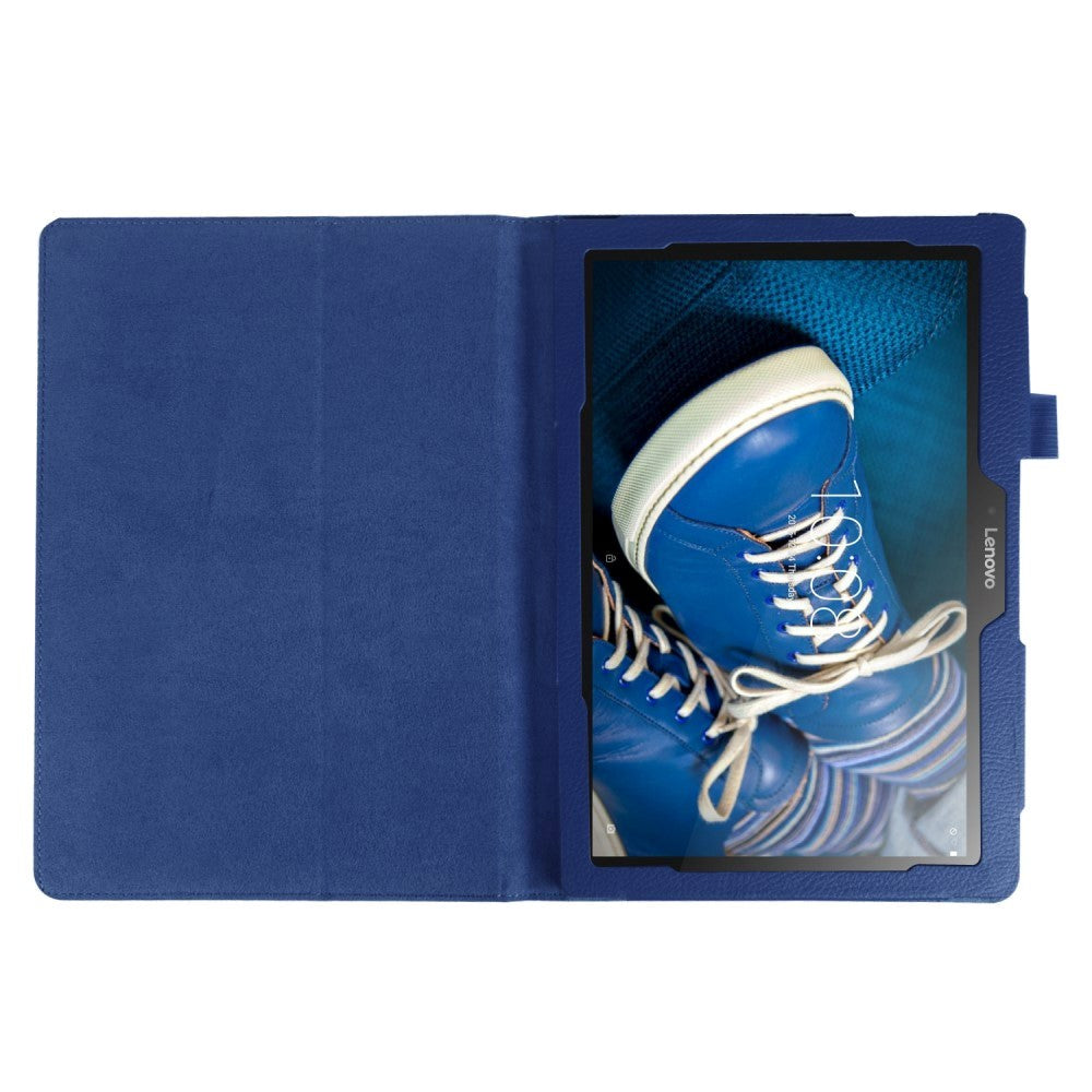Lenovo Tab 10 (TB-X103F) Klassiskt Fodral - Mörkblå