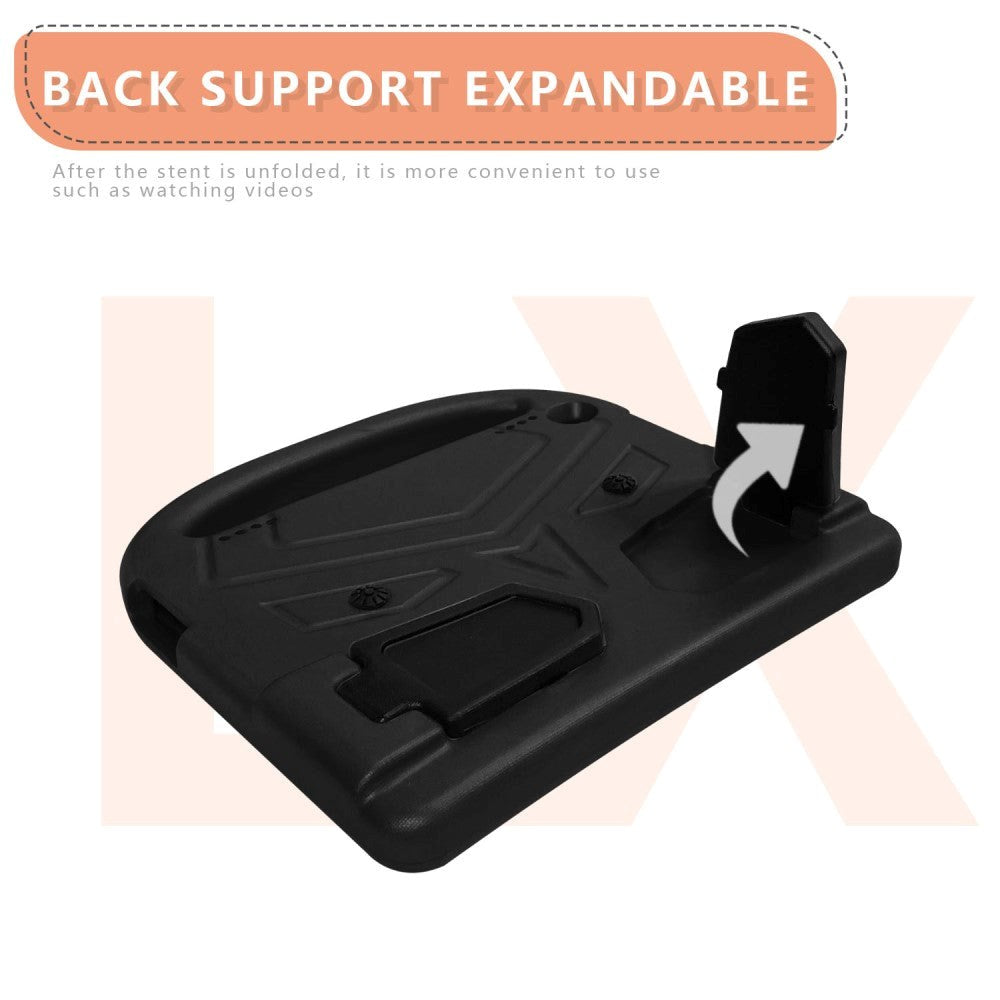 Lenovo Tab M10 HD 10.1 "(TB-X505F) / FHD 10.1" (TB-X605) Kids Case m. Stativfunktion - Svart