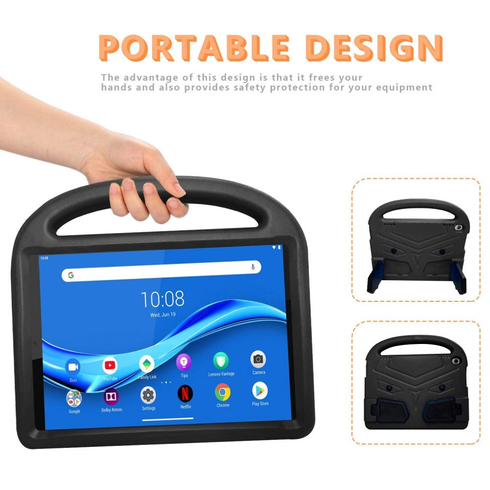 Lenovo Tab M10 HD 10.1 "(TB-X505F) / FHD 10.1" (TB-X605) Kids Case m. Stativfunktion - Svart