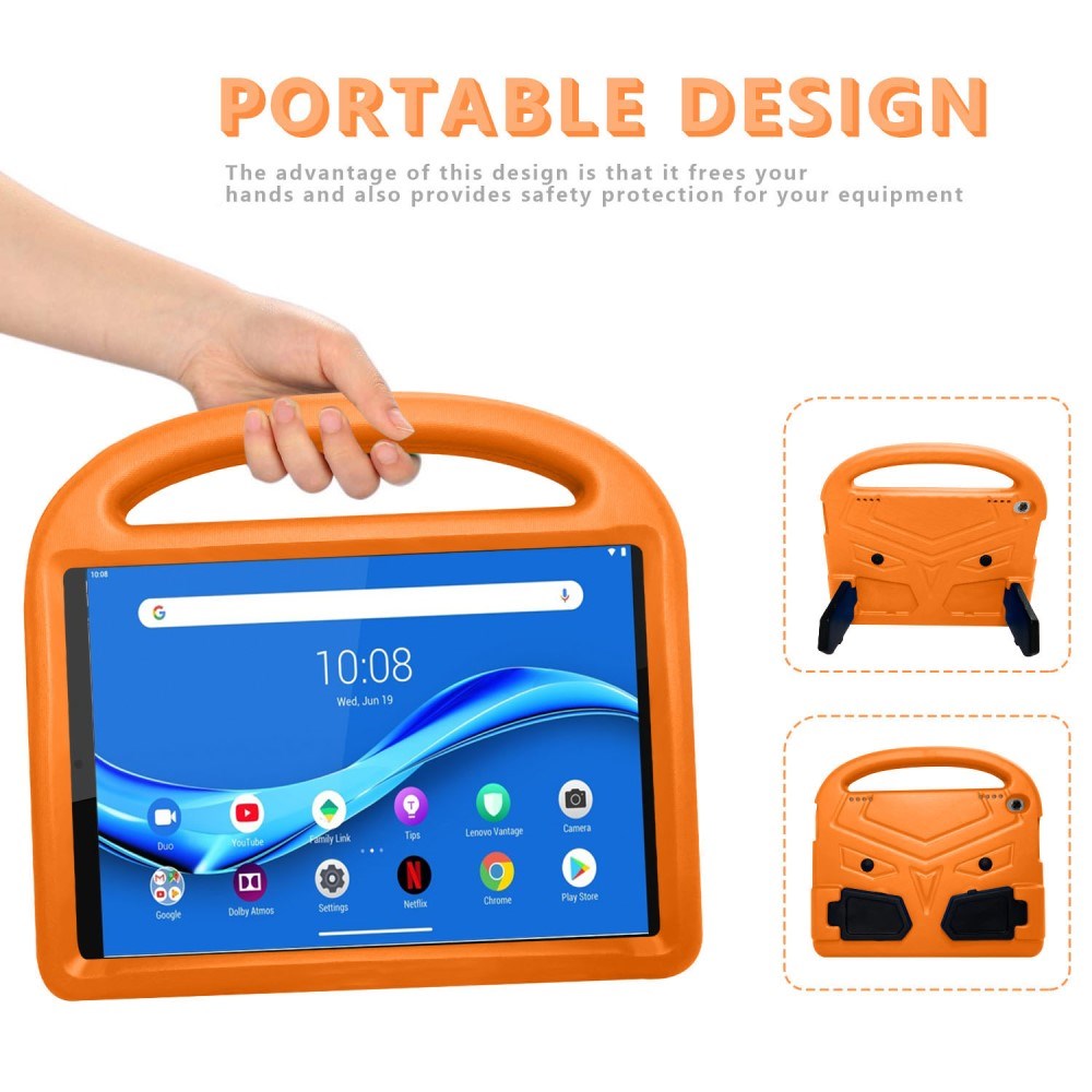 Lenovo Tab M10 HD 10.1 "(TB-X505F) / FHD 10.1" (TB-X605) Kids Case m. Stativfunktion - Orange