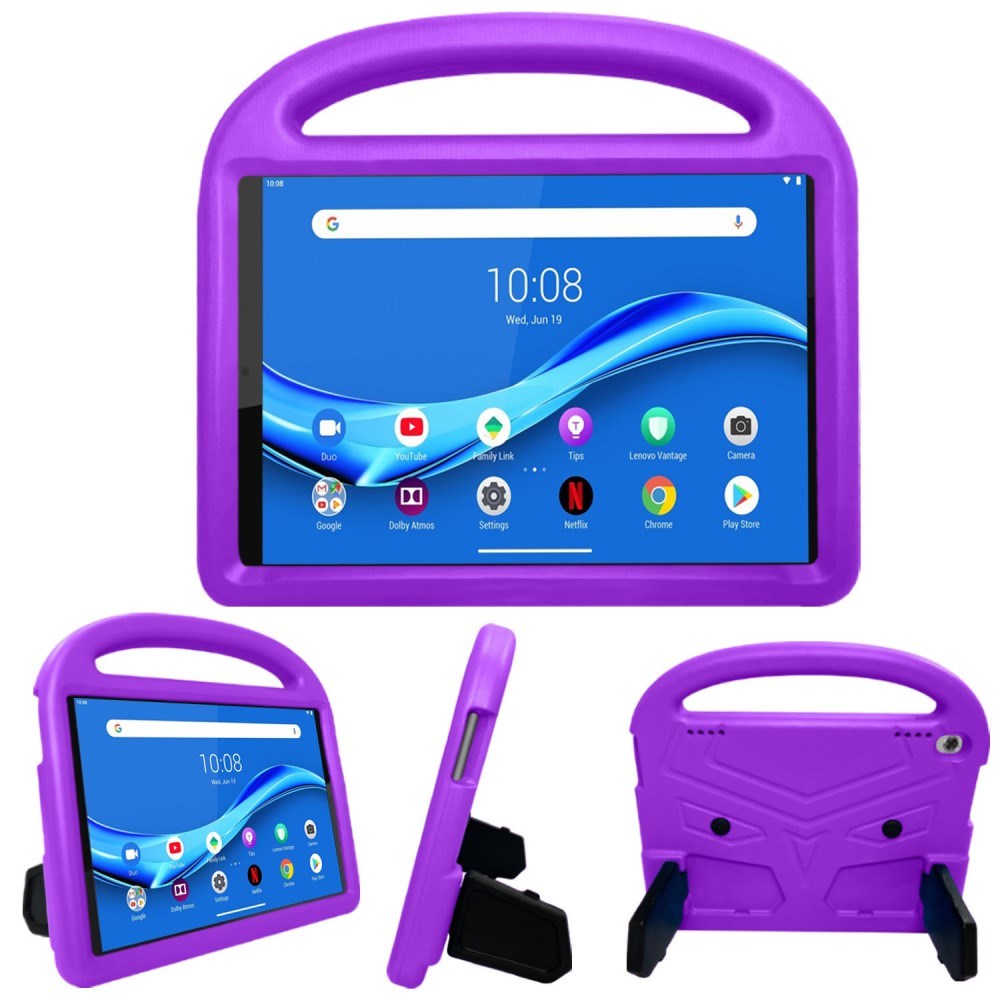 Lenovo Tab M10 HD 10.1 "(TB-X505F) / FHD 10.1" (TB-X605) Kids Case m. Stativfunktion - Lilla