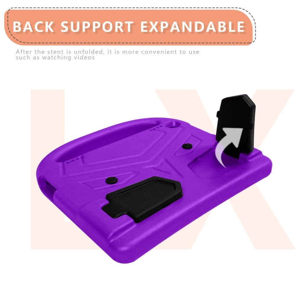 Lenovo Tab M10 HD 10.1 "(TB-X505F) / FHD 10.1" (TB-X605) Kids Case m. Stativfunktion - Lilla