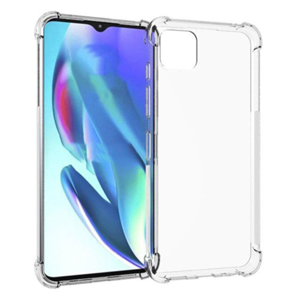 EIDERWOOD Motorola Moto G50 Plast Skal m. Stötdämpande Hörn - Genomskinlig