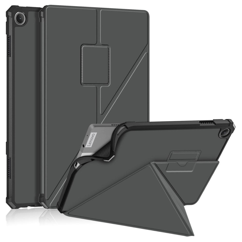 Lenovo Tab M10 Plus (3 gen) 10.6 "(TB -125F / 128F) Flexibel origami-skal - Grå