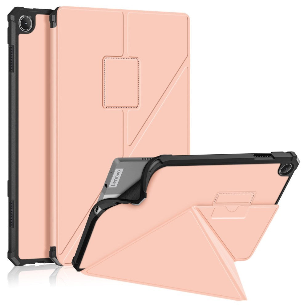 Lenovo Tab M10 Plus (3 gen) 10.6 "(TB -125F / 128F) Flexibel origami-skal - Rosa