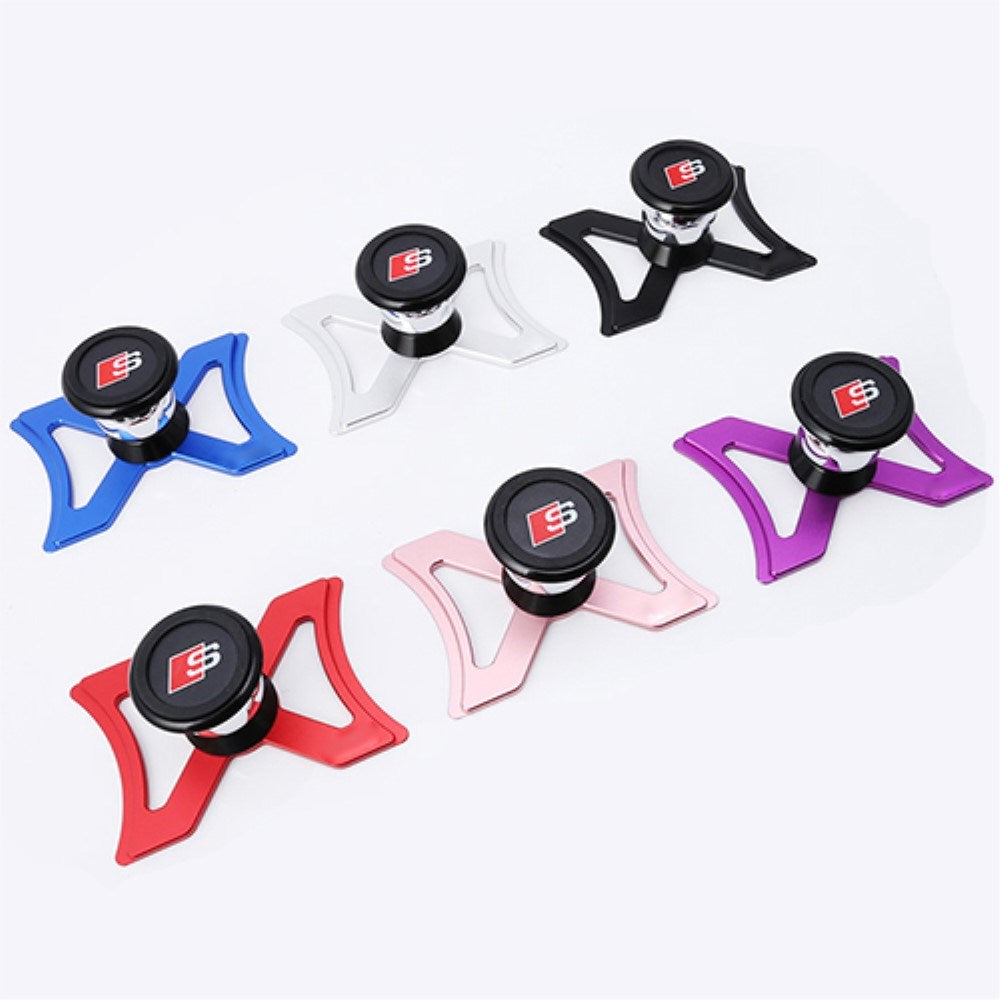 Roterande Magnetisk Mobilhållare för Audi A3 / S3 (2014 - 2019) - Svart