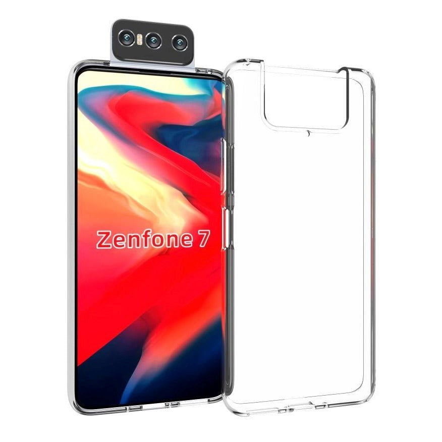 Asus ZenFone 7 ZS670KS / 7 Pro ZS671Ks Flexibelt plastskal - Transparent