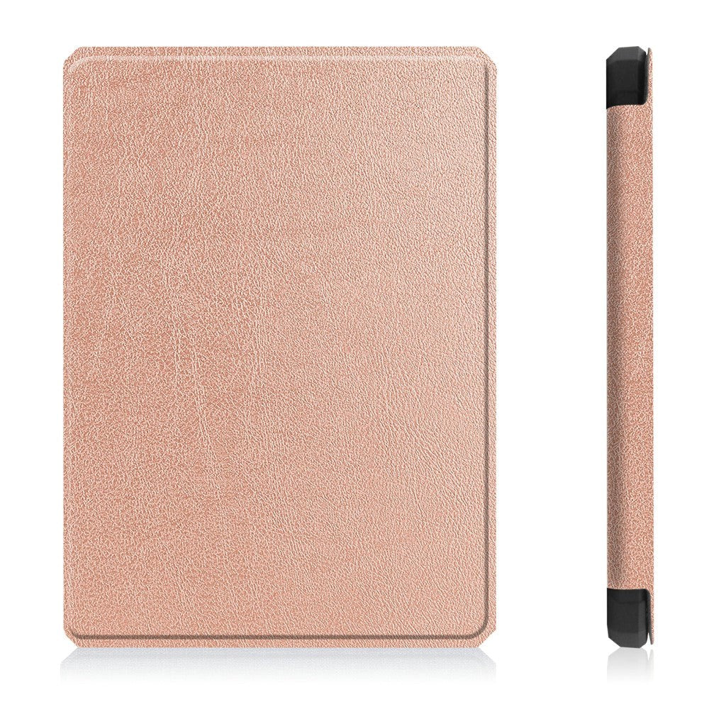 Amazon Kindle Paperwhite 5 11th Generation (2021) Fodral i Konstläder m. Väckningsfunktion - Rose Gold