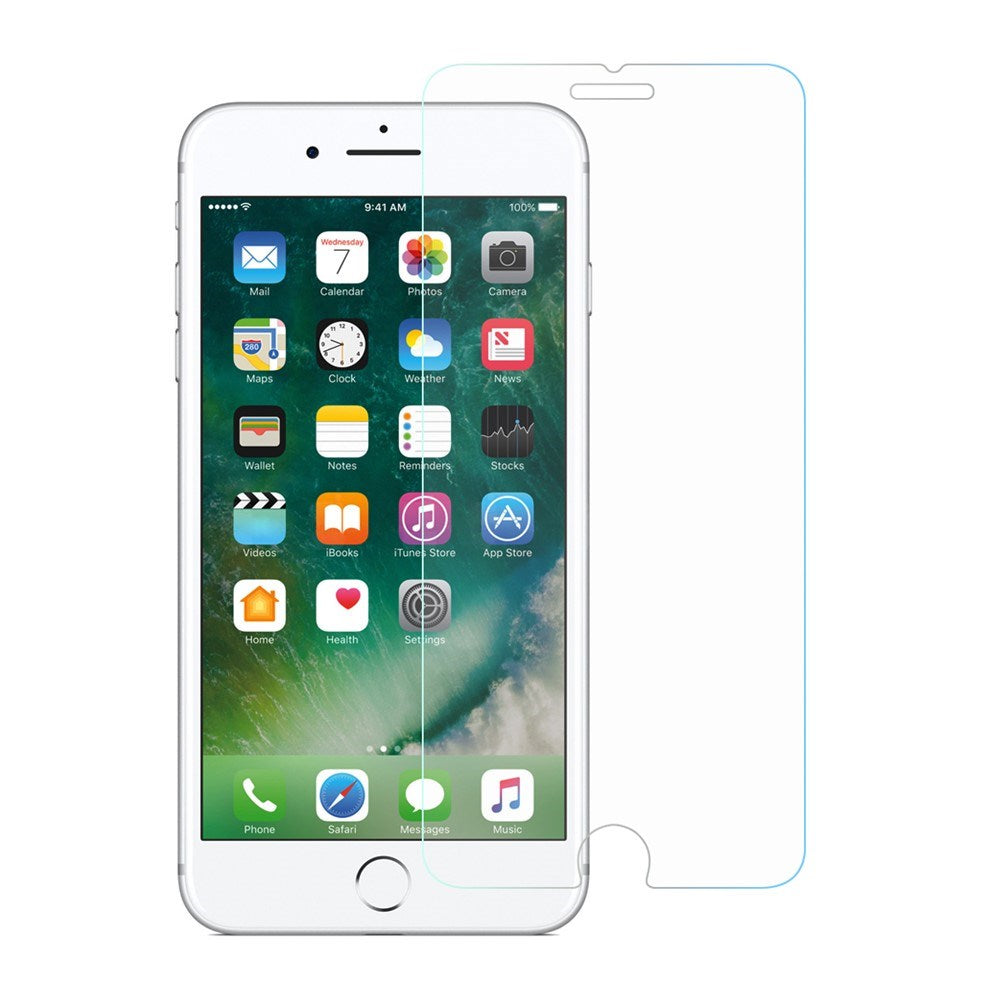 iPhone 8 Plus / 7 Plus / 6s Plus / 6 Plus Härdat Glas Skärmskydd - Genomskinlig