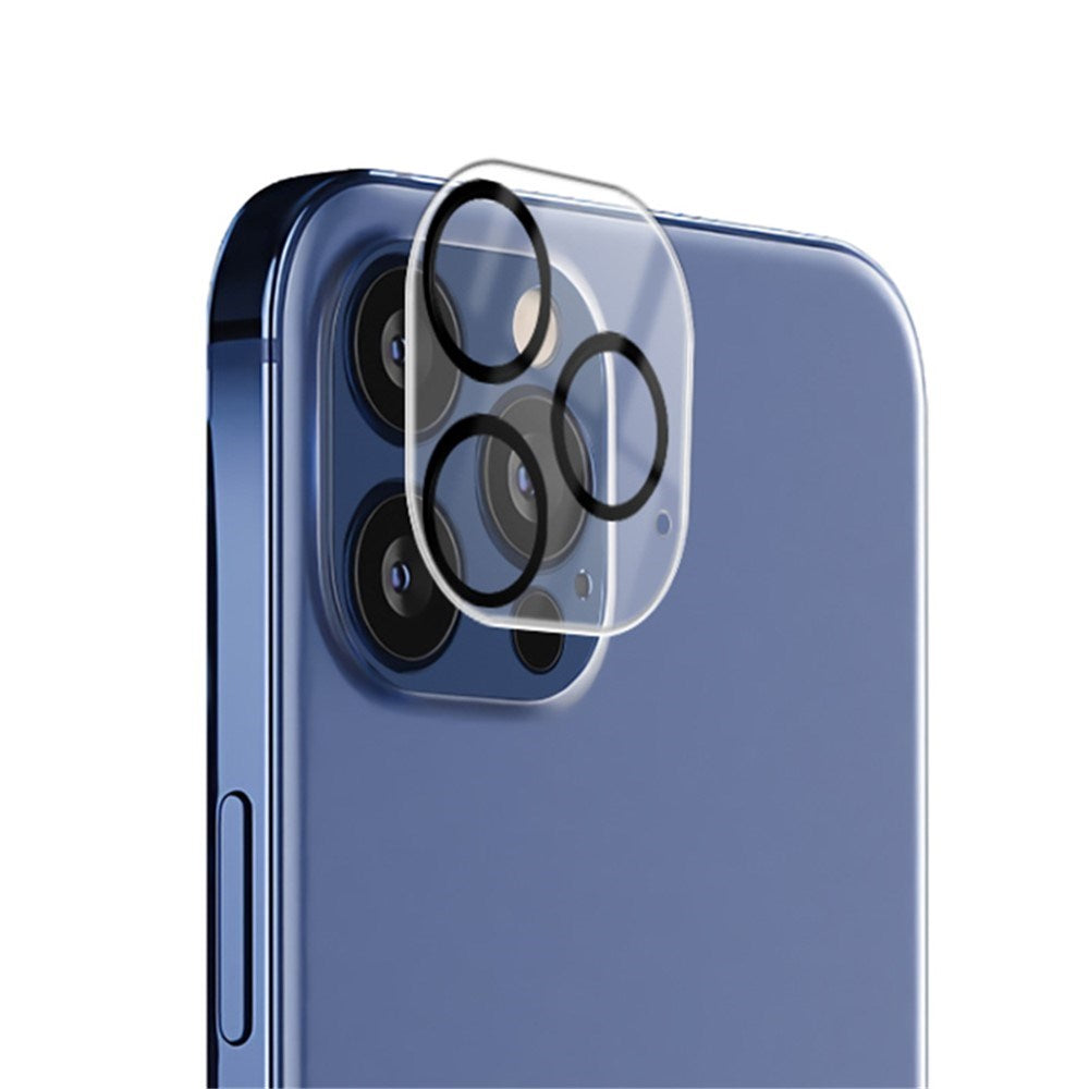 iPhone 12 Pro Max MOCOLO Kameralinsskyddsglas -Genomskinlig / Svart